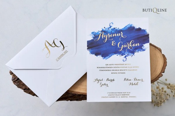 Erdem 1148 Butiqline Davetiye