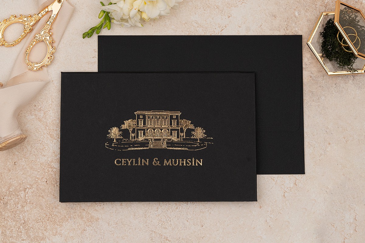 Erdem 5102 Zarflı Premium Davetiye Erdem 5102 Zarflı Premium Davetiye
