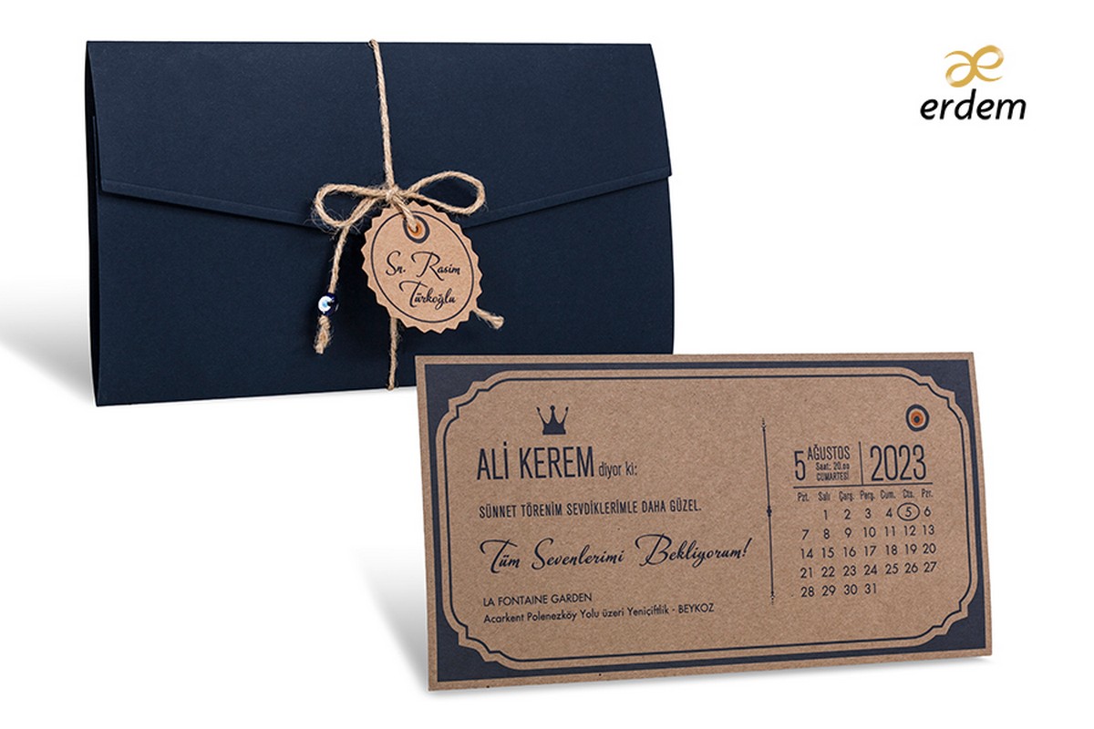 Erdem 80906 Sünnet Davetiyesi Erdem 80906 Sünnet Davetiyesi